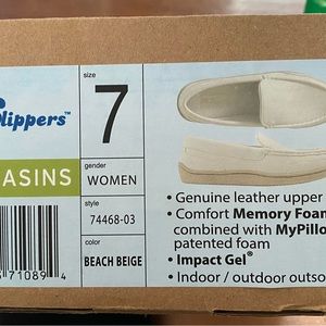 My Slippers… Moccasins New in Box